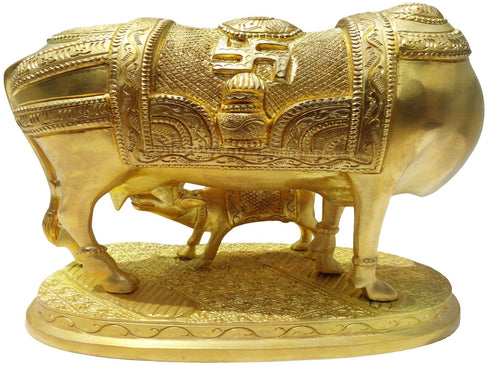 Brass Gaye Bachdha SF Statue 5.5kg